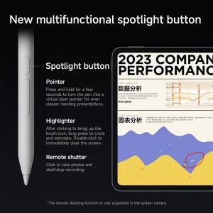 호환 기존 샤오미 Focus 스타일러스 펜 탭 8192 레벨 감지 자기 그리기 쓰기 연필 -CN