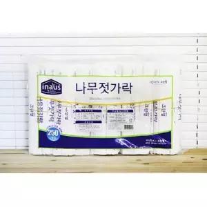 야외용품 일회용 250P 나무젓가락