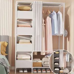 행거 드레스룸 시스템 커튼 비키니 옷장 옷걸이 헹거