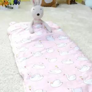 낮잠 여아 유아 아기 순면 폭신한 이불 지퍼 침낭