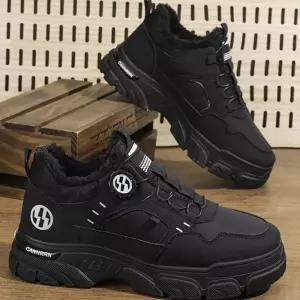 스트랩 쿨샵 남성 방한털신 다이얼 겨울 데일리운동화