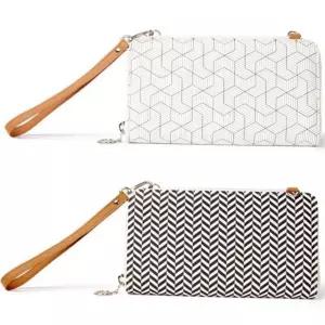 휴대폰 DESIGN 장지갑 여성지갑 지퍼 통장 크로스