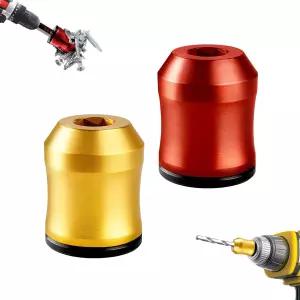 2PCS 강력한 자기 스크류 링 2026년 드릴 도구 가정용 수리 기계를 위한 미끄럼 방지 디자인 탈착식 코일이