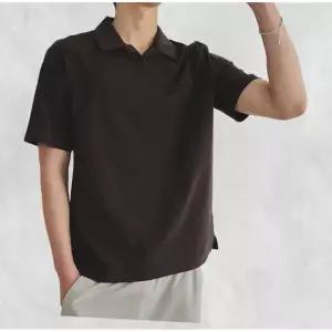 폴햄 남성 변형와플 반팔 카라티_PHF2TT1550 423498