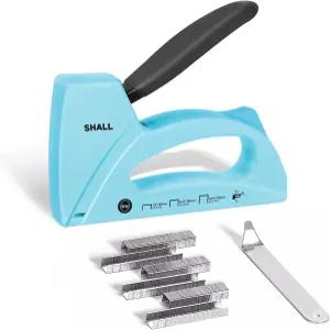 목재용 경량 스테이플 건 - 1600개 JT21 1/4 5/16 3/8인치 및 리무버가 장착된 실내 공예 DIY 장식용