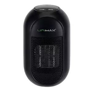 미니히터 블랙 플러그인 미니 전기히터 유니맥스606BK