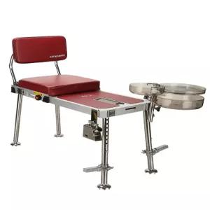 겟바위 낚시 밑밥통 거치대 리프팅 버킷 접이식 소형