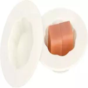 2Pcs 왁스 멜트 워머 라이너 재사용 가능한 실리콘 누수 방지 포퍼 트레이 향 전기 워머용 캔들 용기에