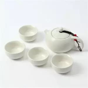 이시아르 도자기 4인 다기 다도세트 백자자기 4인자기세트