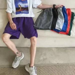 [JED] 반바지 면 편한 트레이닝 바지 허리 데일리 밴딩 5부 여성 여름 남성