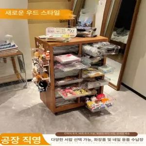 네일 진열장 네일서랍장 파츠 메이크업 수납장 무문