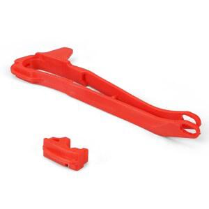 NICECNC 레드 체인 가이드 커버 프로텍터 혼다 CRF150F 2003 2004 2005 CRF230F 2006 2007-2014 2015 2016