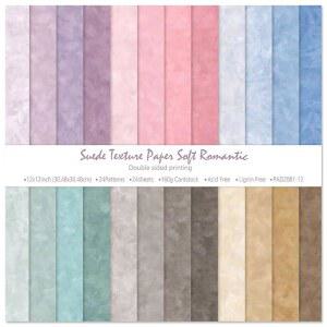 스크랩북 종이 팩, 12x12인치 컬러풀 스페셜 양면 패턴 장식용 공예지 DIY 배경 카드 만들기 사진 앨범