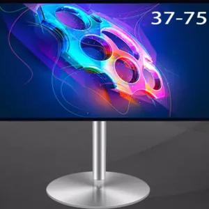 스테인레스 티비 거치대 이동형 바퀴달린 무빙 모니터