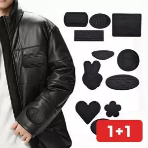 수선스티커 의류 패딩 와펜 자수 부착 옷보수 접착 패치