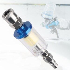 워터 트랩 클리어 스레드 분무기 공기 페인팅 인치 오일 분리기 키트 압축기 필터 수분