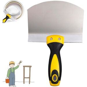 스테인레스 스틸 퍼티 주걱 필링 석고 나이프 스패클 도구 스크레이퍼 화가 피드 페인트