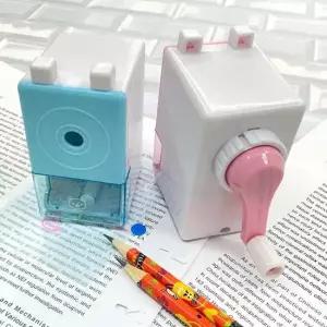 회전식 수동 연필깎이 깎이 연필 수동연필깎이 신학기