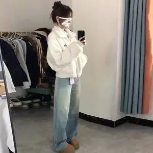 여성패션 긴팔 램스울 코트 모피 DL4