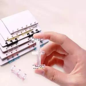 3공 플라스틱 제본링 스프링 루즈링 다이어리만들기