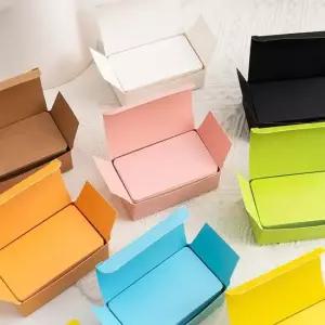 컬러 명함지 두꺼운 메모지 무지 메모 카드 미니 암기 단어장 명함 단어 노트 케이스 메시지 필기 100매