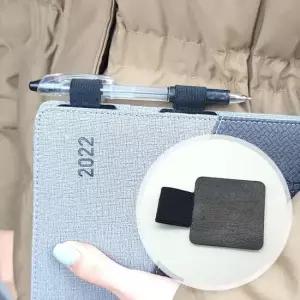 부착식 다이어리 펜홀더 블랙 홀더 펜 꽂이 노트