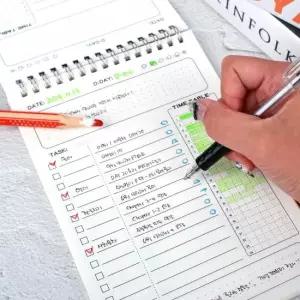 데일리 일일 계획표 스케줄러 플래너 생활계획표