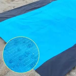 경량돗자리 휴대용 돗자리 한강 야외 방수 피크닉 매트 블루