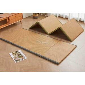 다다미 매트 찜질방 대자리 돗자리 시트 대나무 접이식