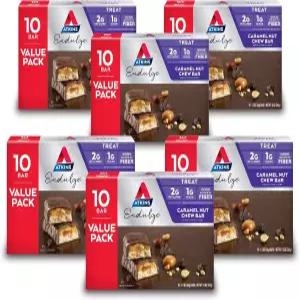 앳킨스 엔둘지 간식 캐러멜 너트 츄 바 60개(밸류 팩)