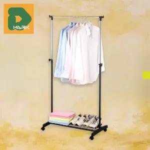 [엠알오]이동식미니행거 철제 이동형행거 드레스룸 스탠드 폴 (16516971)
