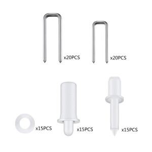 호환 플랜테이션 셔터 수리 도구 세트  루버 틸트 로드 핀 와셔 교체  85 개