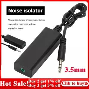 차량용 오디오 케이블 스피커 라인 스테레오 시스템용 Aux 노이즈 리듀서 필터 그라운드 루프 솔레이터