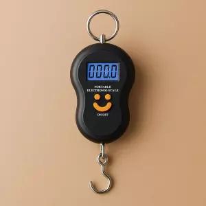 휴대용 디지털 손저울 고리형 50kg/저울/캐리어/중량/전자/여행용/무게/측정/수화물/가방/디지탈