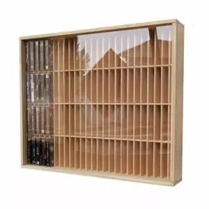 원목 CD DVD 보관함 우드 수납함 멀티 정리함