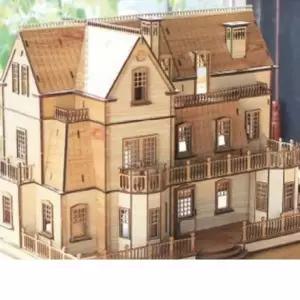 빌라 하우스 조립건물 미니어처 프라모델