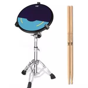 12인치 드럼패드 초보자 연습용 덤드럼 스탠드 풀세트