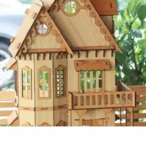 고딕 하우스 조립건물 미니어처 조립 프라모델