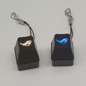 기계식 키보드 RGB 다채로운 테스터 손가락 끝 레저 및 Tntertainment 키 체인 펜던트 남성용 액세서리