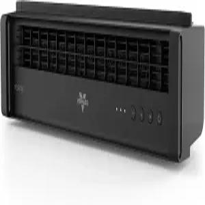 보네이도 포털 3단 속도 가역 배기 모드 내후성 주방용 창문 팬 침실 가정용 로우 프로파일 블랙