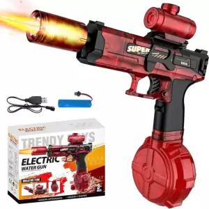 전동 불꽃 물총 LED 라이트 워터건 연속 자동연사 워터밤