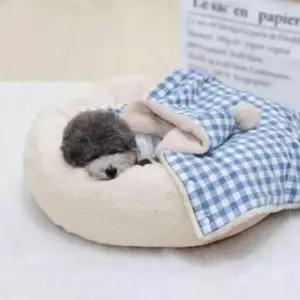 [반려] 강아지 고양이 방석 쿠션 애견방석 아이보리