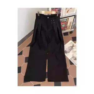 남자 배기핏 바지 와이드 정장 하이웨스트감 쿨링 젠1