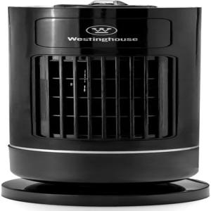 웨스팅하우스 12인치 개인 타워 선풍기 - 진동 기능을 갖춘 공간 절약형 컴팩트 디자인