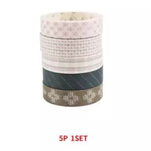 클래식 5종세트 마스킹테이프 수첩 다이어리 데코