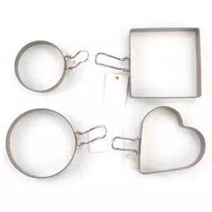 [하프클럽/브이와이]모양틀 토스트틀 베이킹틀 달고나틀 사각2구