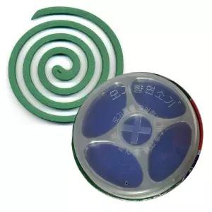 유리섬유 모기향 안전 연소기 3단