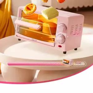 미니 전기 오븐 가정용 컴팩트 베이킹 공간 절약 토스터기 빠른 가열 조리대 기구 12L