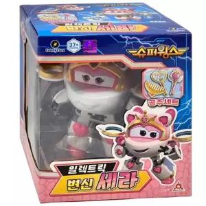 슈퍼윙스 일렉트릭 세라 어린이 변신 로봇 로보트 장난감 선물