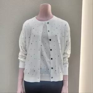 꼼빠니아스팽글 앙상블 니트가디건 CAEW9WSC700_IC